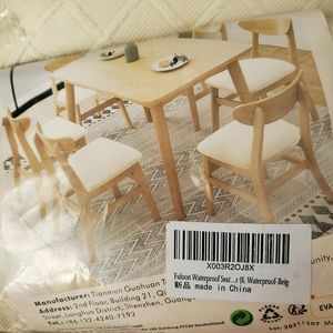 6 Brand new Beige Waterproof Seat Covers